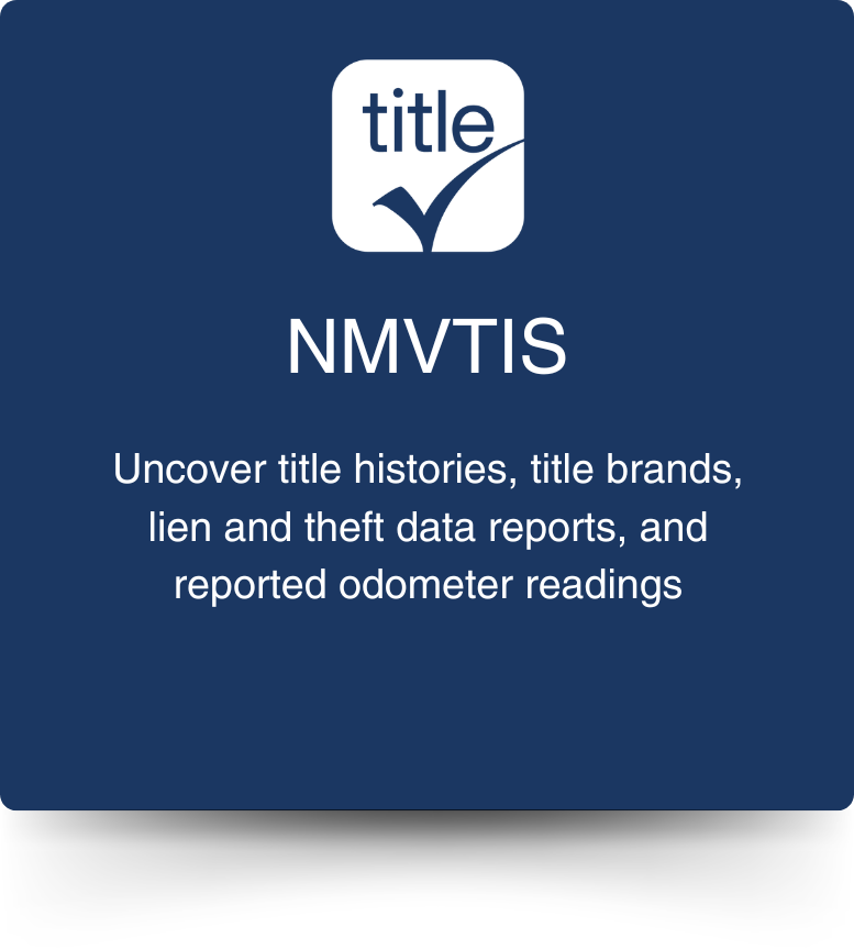 NMVTIS Title Check